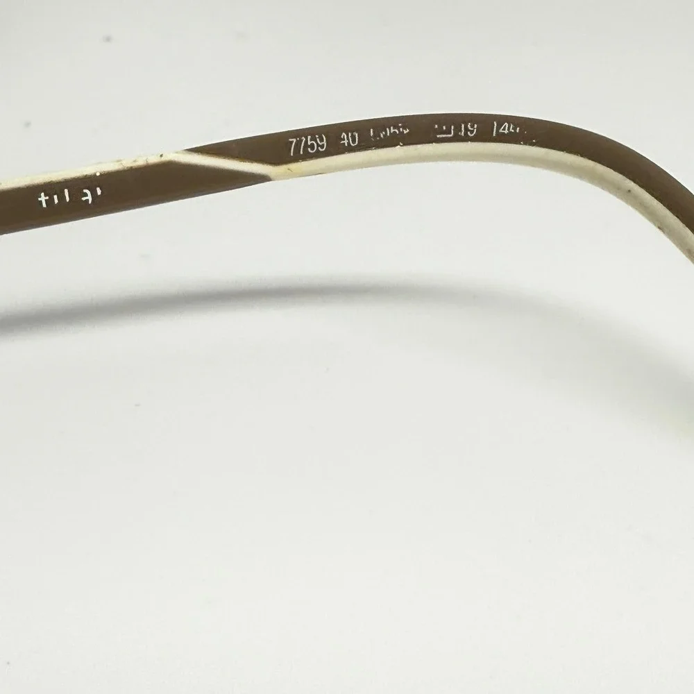 Silhouette Rimless Eyeglasses Brown Cream 7759 40 6050 51 19 140 Austria Frames